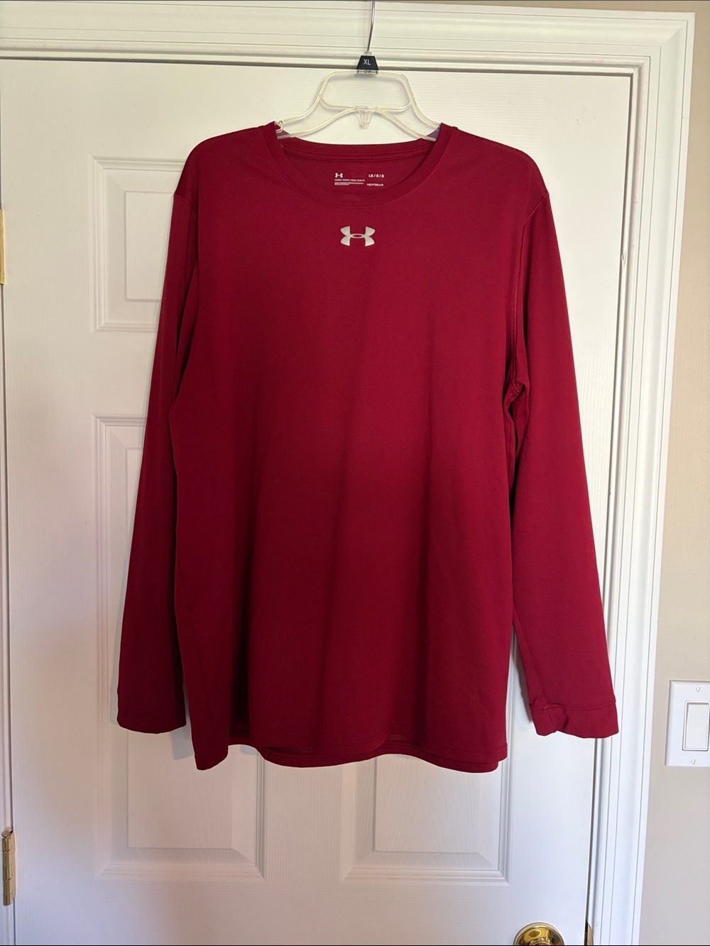 Under Armour Men's Long Sleeve Crewneck Tee - Maroon